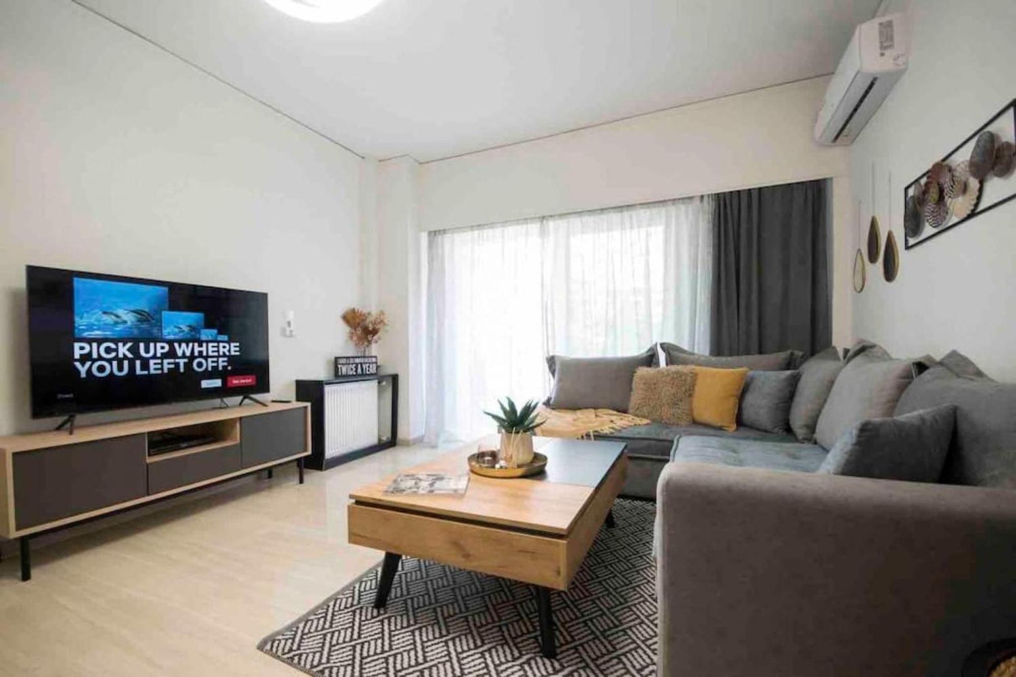 Alkuoni Lux Flat At Pfaliro Athen Exterior foto